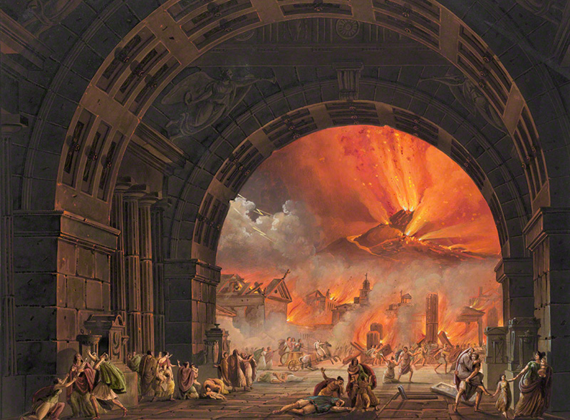 Destruction of Pompeii